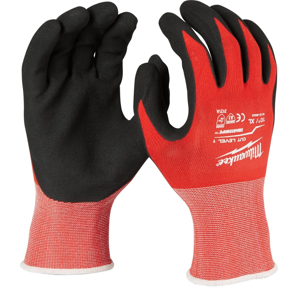 Cut Level 1 Nitrile Dipped Gloves - XL - AAA Industrial Supply