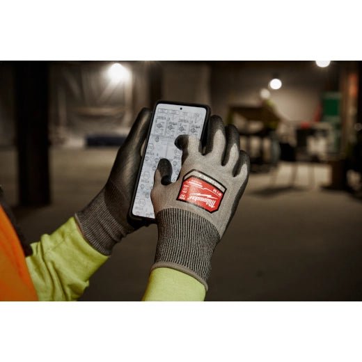 Cut Level 4 High Dexterity Polyurethane Dipped Gloves - L - AAA Industrial Supply