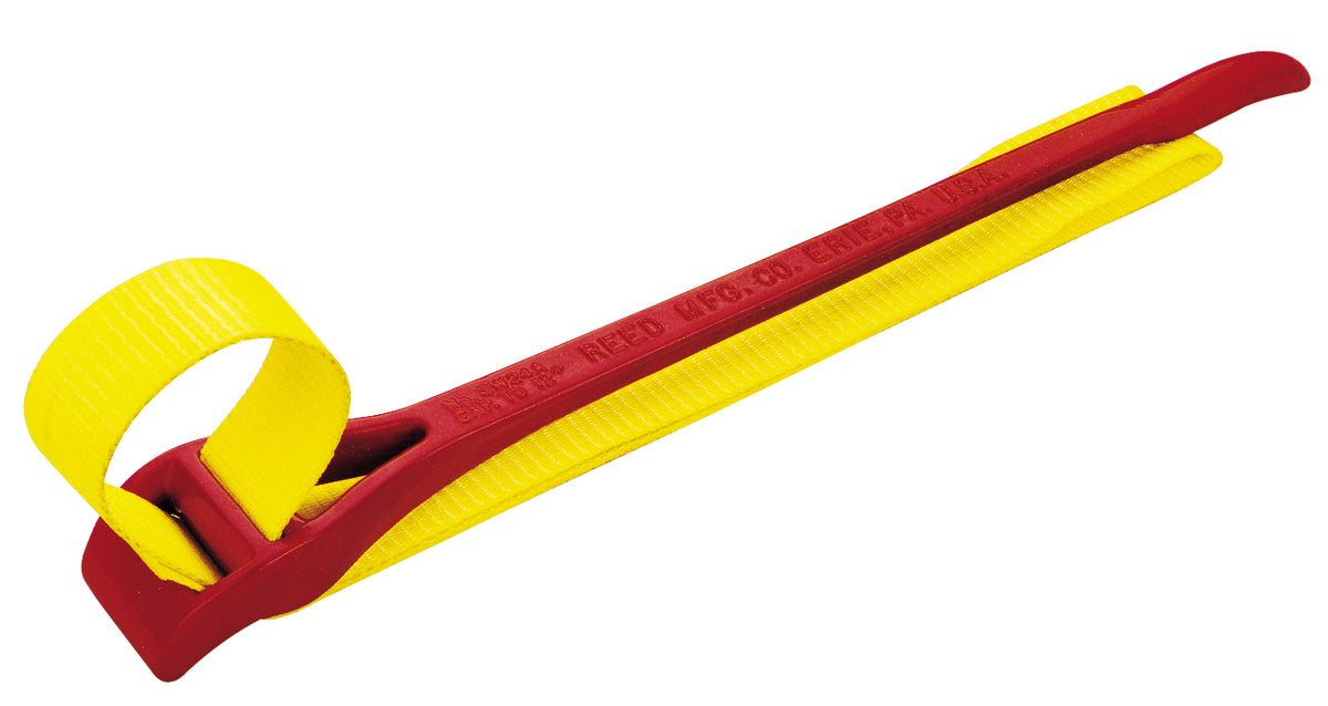 Strap Wrench, 2 to 12 in Pipe, Polyester Strap