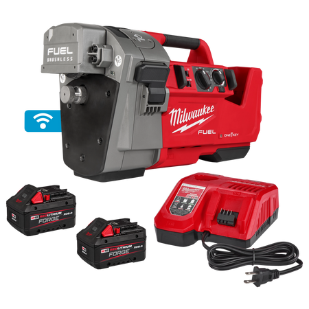 Milwaukee M18 FUEL™ RINGER™ Roll Groover for 1-1/4” - 4” Sch 10/40, 6” Sch 10