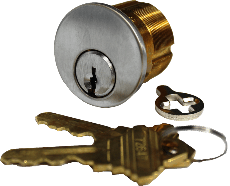 Detex Key Cylinder for Alarmed Panic Bar - AAA Industrial Supply