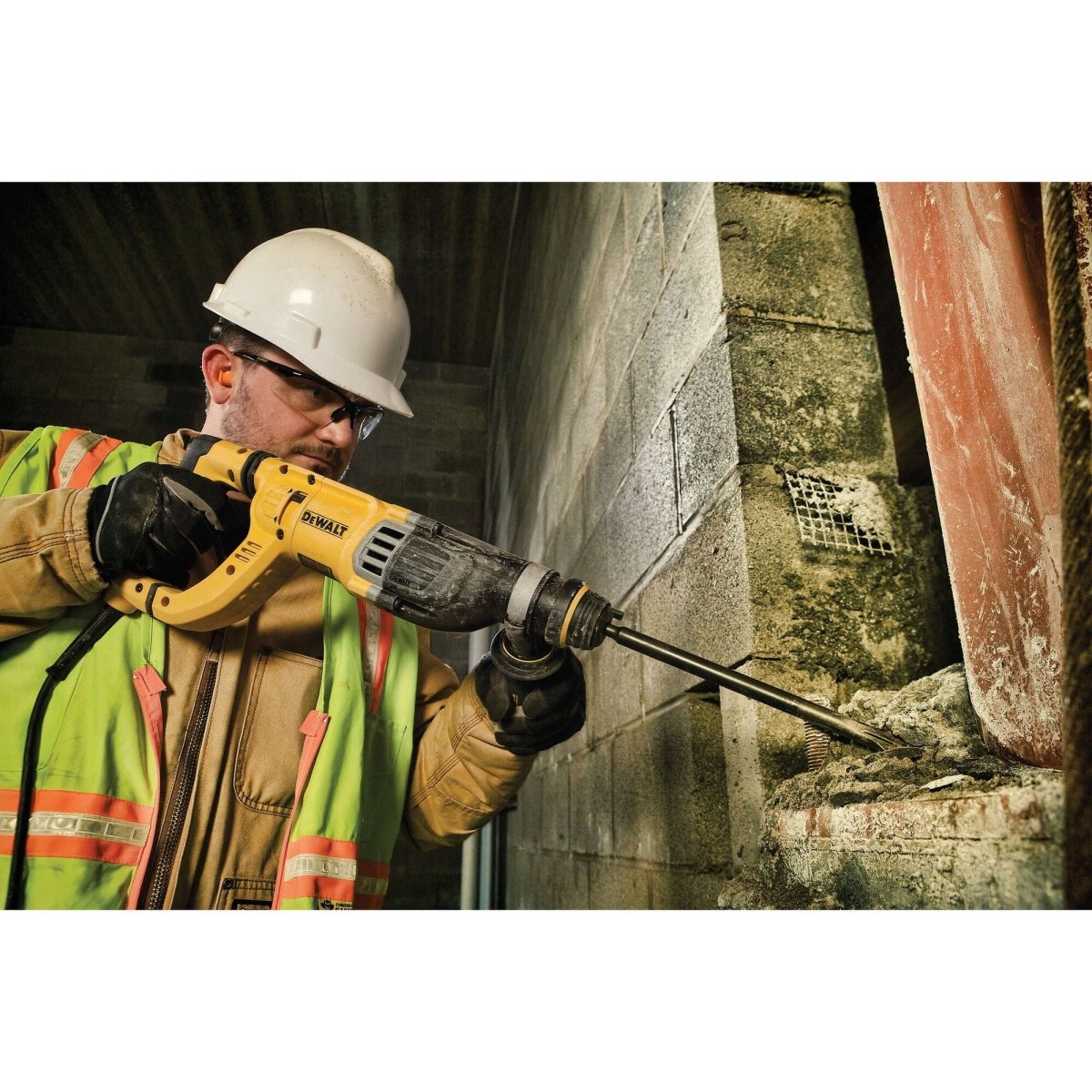 Dewalt 1 - 1/8 In. Sds Plus D - Handle Hammer Kit - AAA Industrial Supply