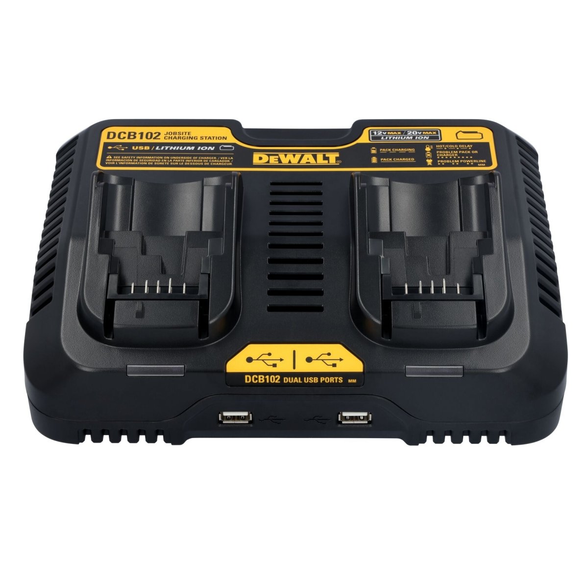 Dewalt 12V - 20V Max* Jobsite Charging Station - AAA Industrial Supply