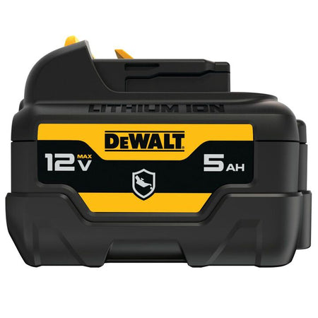 DEWALT 12V Max 12V 5Ah Oil Resistant Lithium Ion Power Tool Battery Pack with Fuel Indicator - AAA Industrial Supply