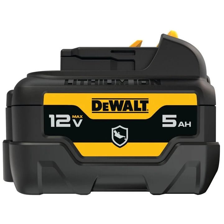 DEWALT 12V Max 12V 5Ah Oil Resistant Lithium Ion Power Tool Battery Pack with Fuel Indicator - AAA Industrial Supply