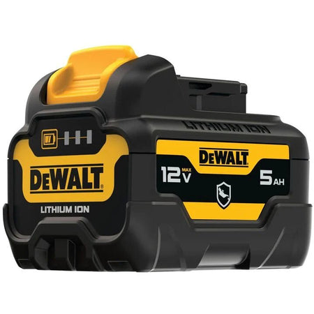 DEWALT 12V Max 12V 5Ah Oil Resistant Lithium Ion Power Tool Battery Pack with Fuel Indicator - AAA Industrial Supply