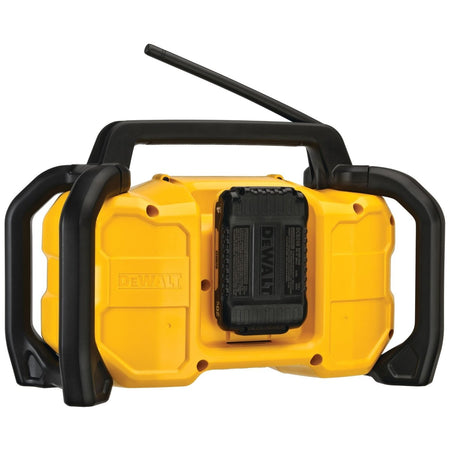 Dewalt 12V/20V Max* Portable Radio, Bluetooth, Cordless, Jobsite, Tool Only - AAA Industrial Supply