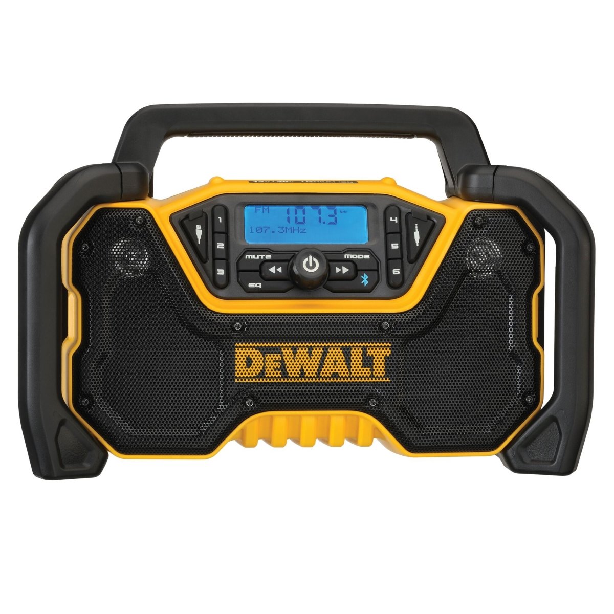 Dewalt 12V/20V Max* Portable Radio, Bluetooth, Cordless, Jobsite, Tool Only - AAA Industrial Supply