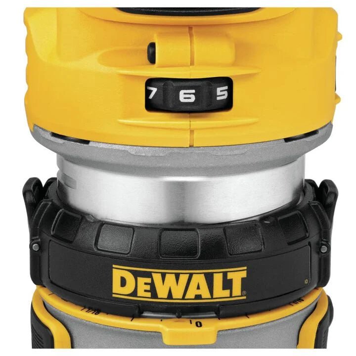 DEWALT 1/4-in Variable Speed Brushless Fixed Cordless Router (Bare Tool) - AAA Industrial Supply