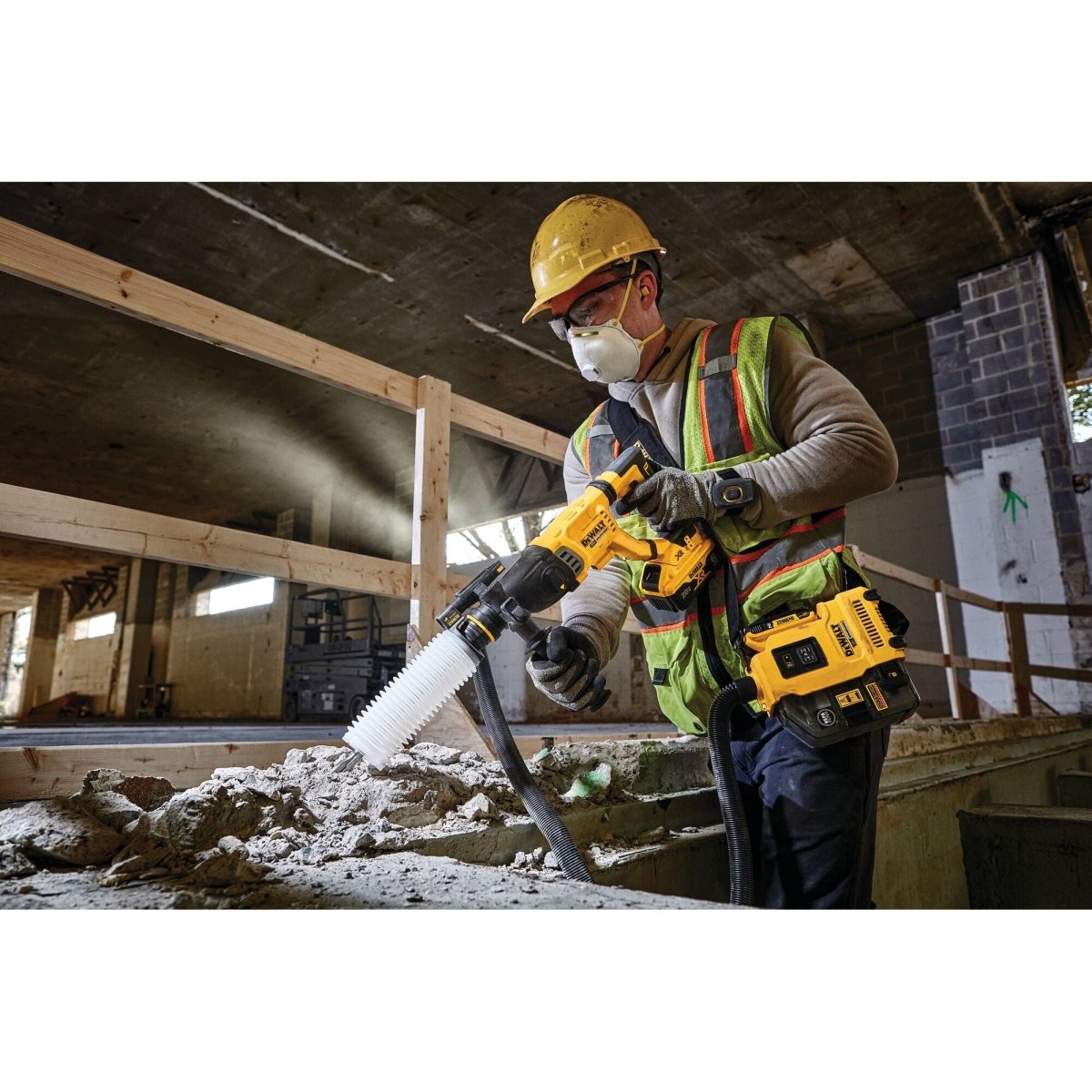 Dewalt 20V Max* 1 - 1/8 In. Brushless Cordless Sds Plus D - Handle Rotary Hammer (Tool Only) - AAA Industrial Supply
