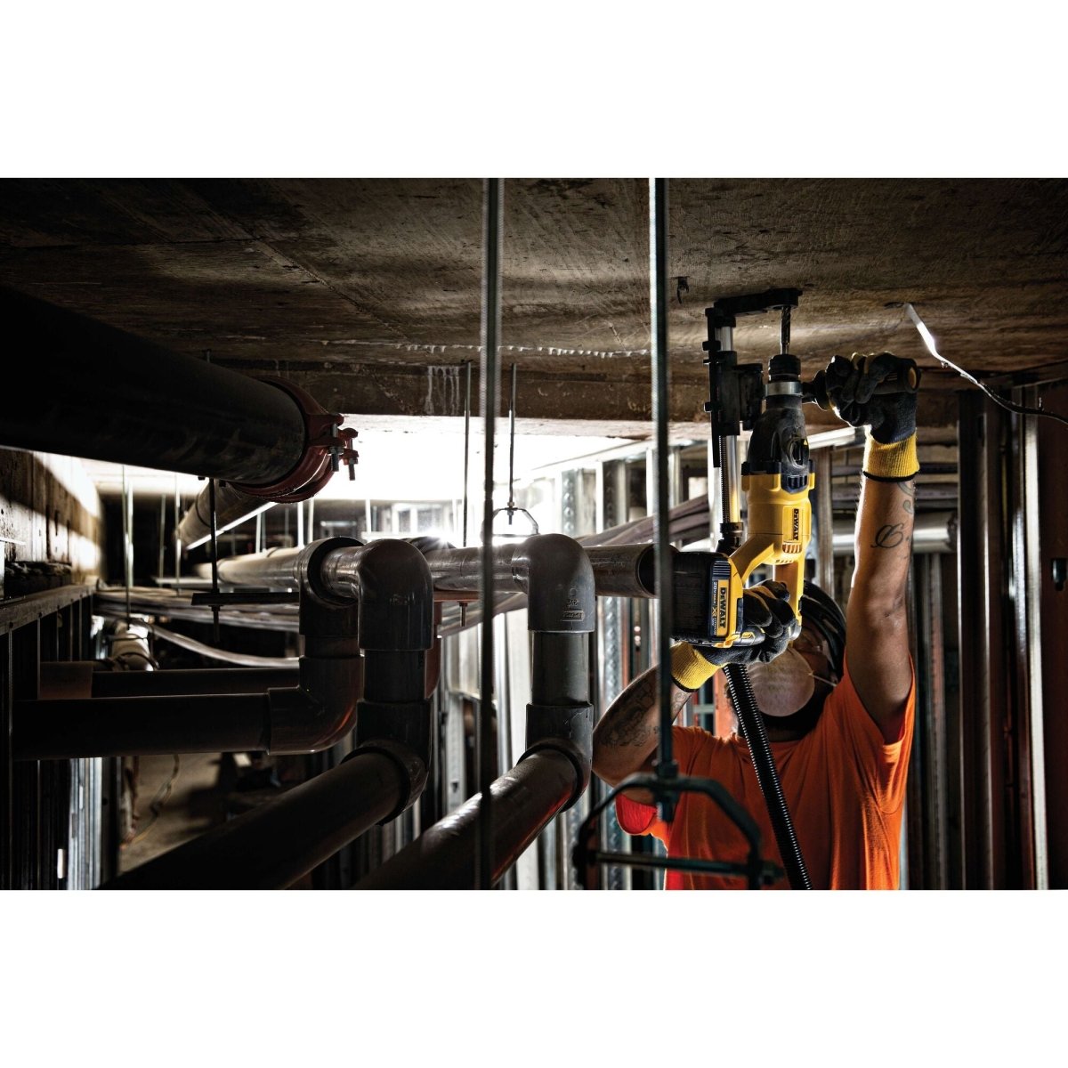 Dewalt 20V Max* 1 In. Brushless Cordless Sds Plus D - Handle Rotary Hammer (Tool Only) - AAA Industrial Supply