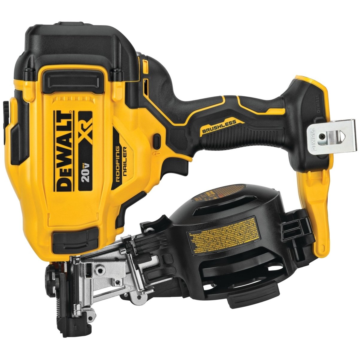 Dewalt 20V Max* 15 Degree Cordless Coil Roofing Nailer - AAA Industrial Supply