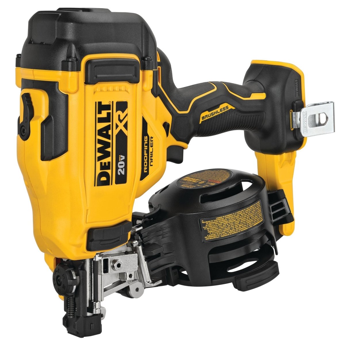 Dewalt 20V Max* 15 Degree Cordless Coil Roofing Nailer - AAA Industrial Supply