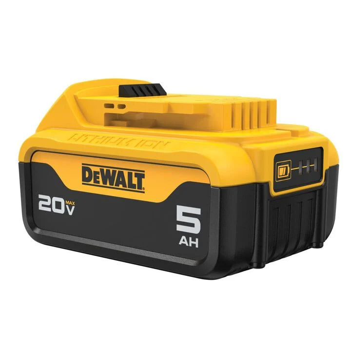 DEWALT 20V MAX 20V 5Ah Lithium Ion Power Tool Battery Pack with Fuel Indicator (2 Pack)