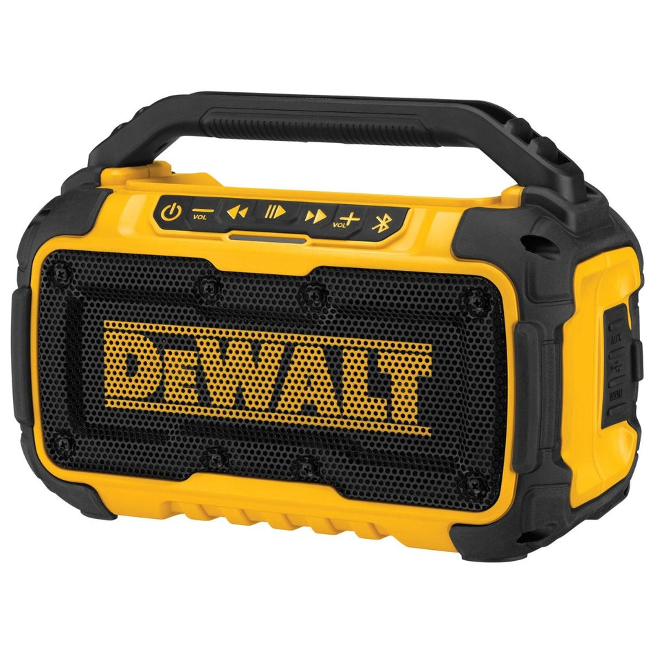 Dewalt 20V Max* Bluetooth Speaker For Jobsite, Tool Only - AAA Industrial Supply