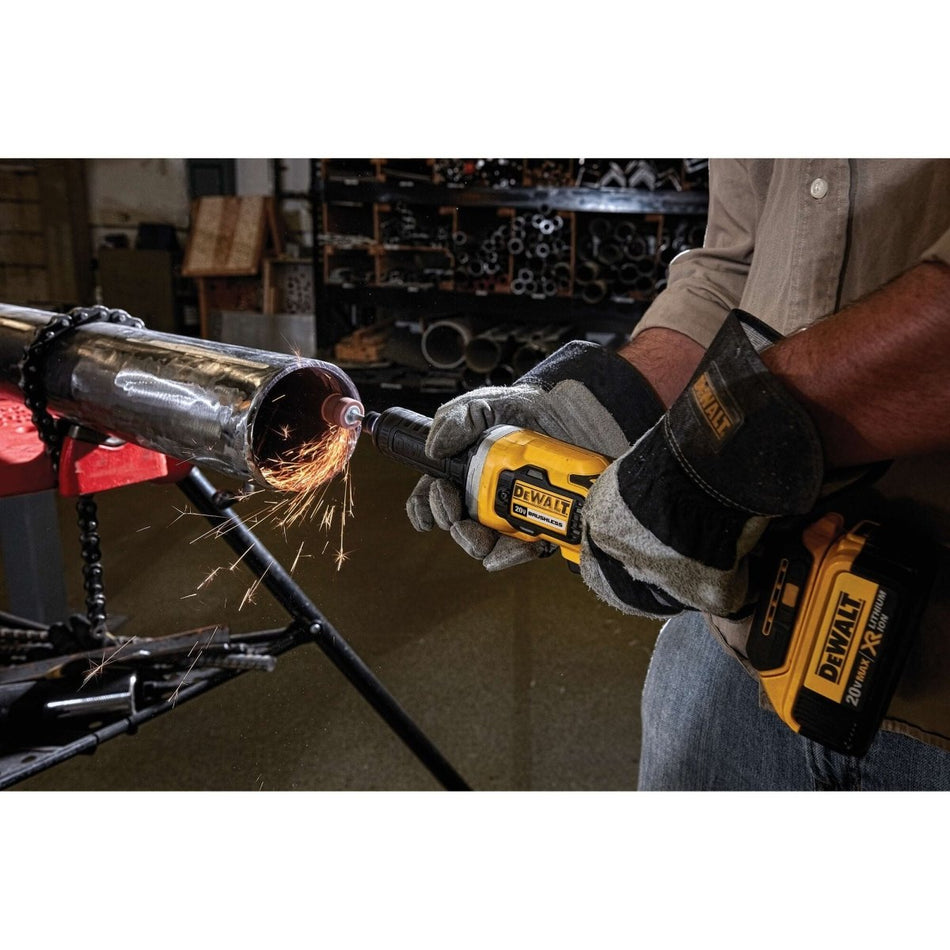 Dewalt 20V Max* Brushless Cordless 1 - 1/2 In. Variable Speed Cordless Die Grinder (Tool Only) - AAA Industrial Supply