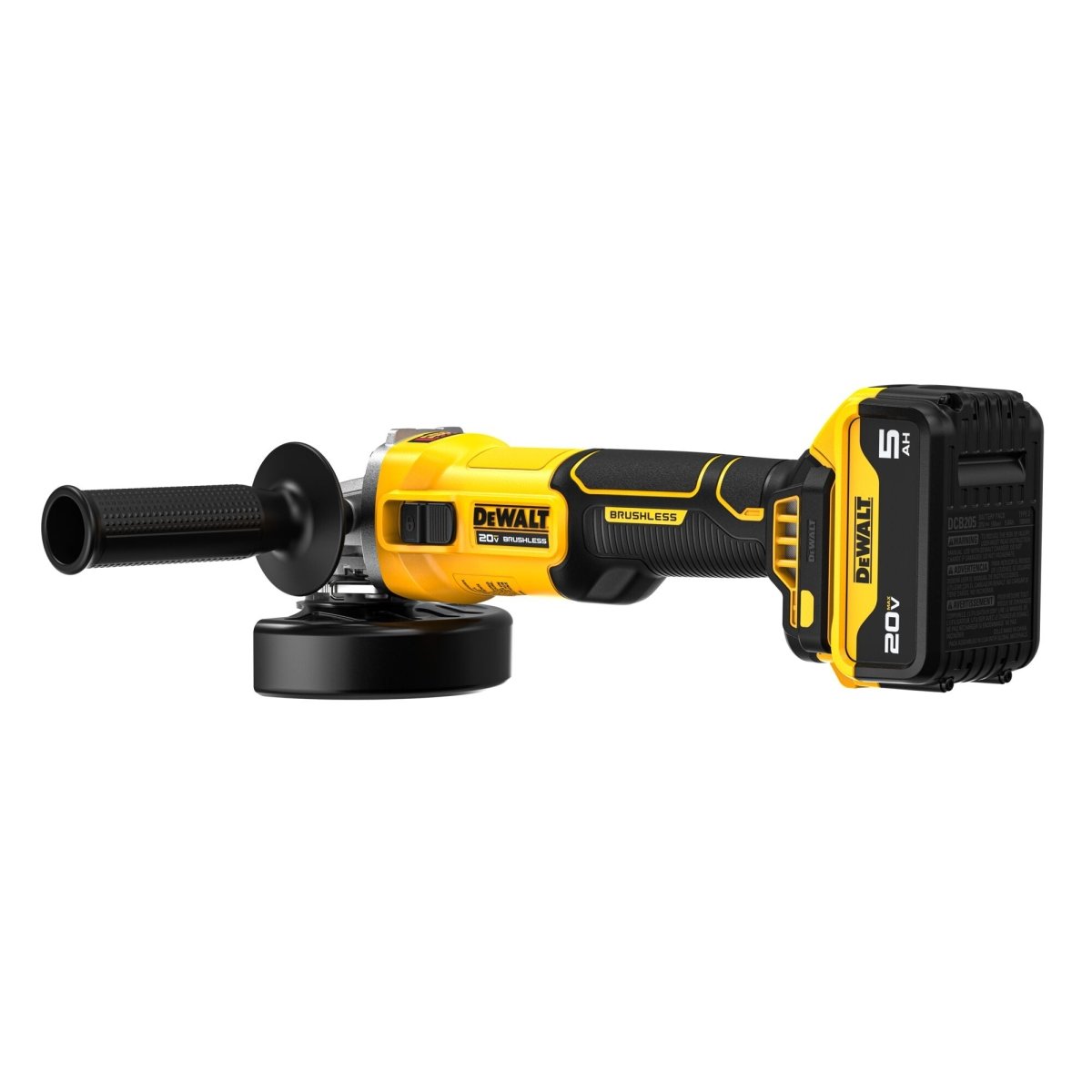 Dewalt 20V Max* Brushless Cordless 4 1/2 In. Slide - Switch Grinder Kit - AAA Industrial Supply