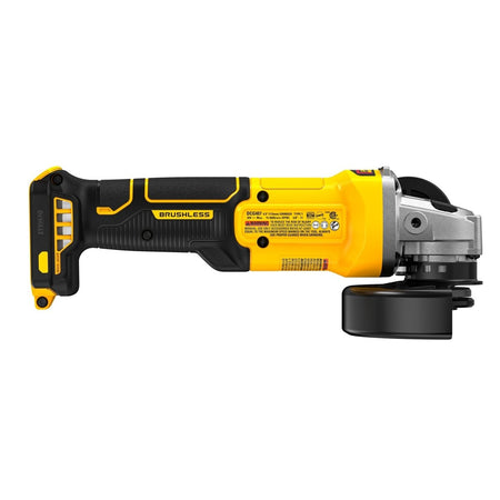 Dewalt 20V Max* Brushless Cordless 4 1/2 In. Slide - Switch Grinder (Tool Only) - AAA Industrial Supply