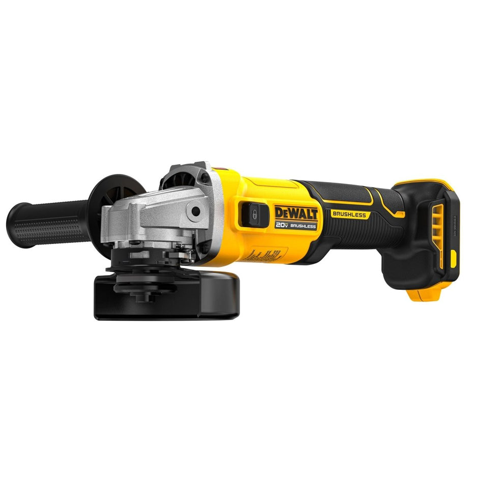 Dewalt 20V Max* Brushless Cordless 4 1/2 In. Slide - Switch Grinder (Tool Only) - AAA Industrial Supply