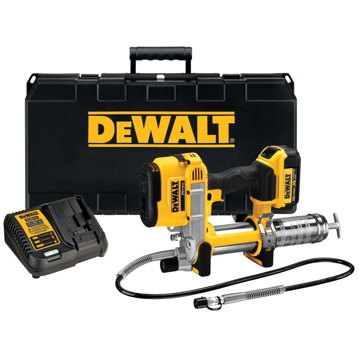 Dewalt 20V Max* Cordless Grease Gun Kit - AAA Industrial Supply