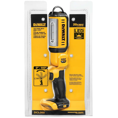 Dewalt 20V Max* Led Hand Held Area Light (Tool Only) - AAA Industrial Supply