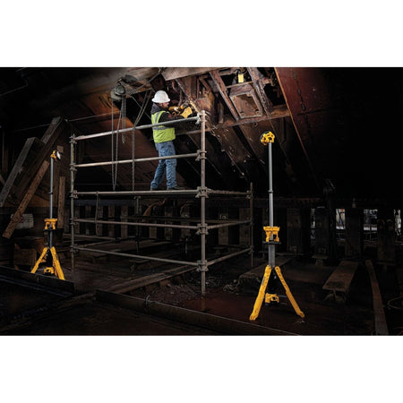 Dewalt 20V Max* Led Work Light, Tripod Base, Tool Only - AAA Industrial Supply