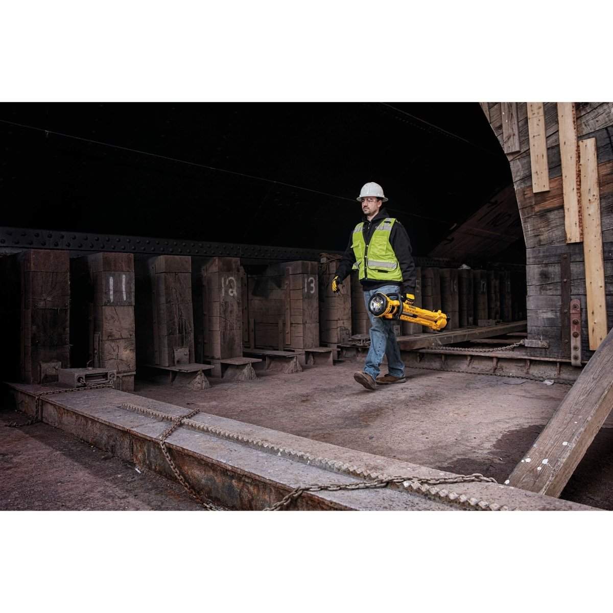 Dewalt 20V Max* Led Work Light, Tripod Base, Tool Only - AAA Industrial Supply