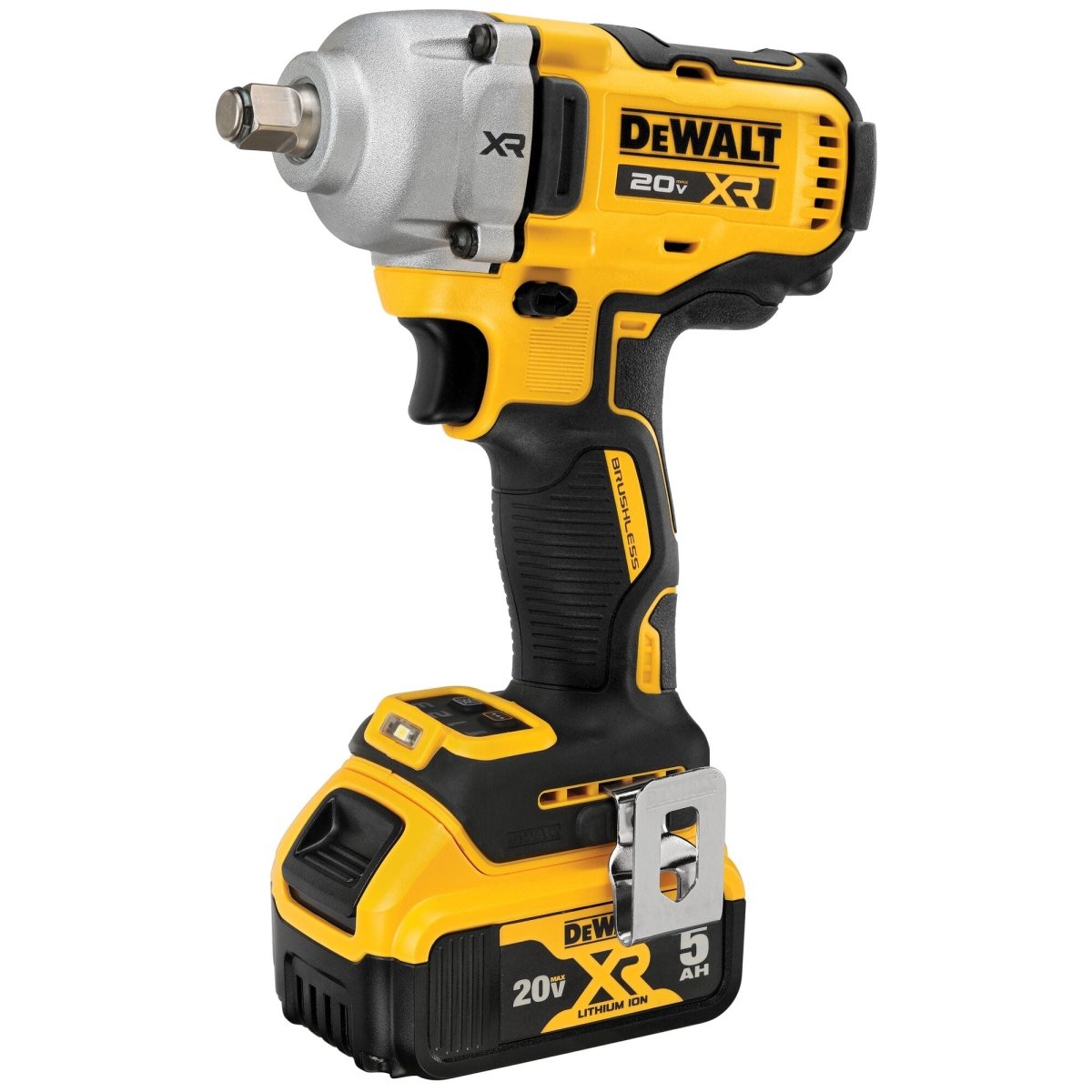 Dewalt 20V Max* Xr 1/2 In. Mid - Range Impact Wrench Kit - AAA Industrial Supply