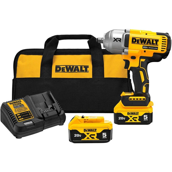 DEWALT 20V MAX XR 1/2in High Torque Impact Wrench Kit