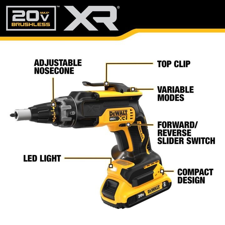 DEWALT 20V MAX XR 2 Tool Combo Kit - AAA Industrial Supply