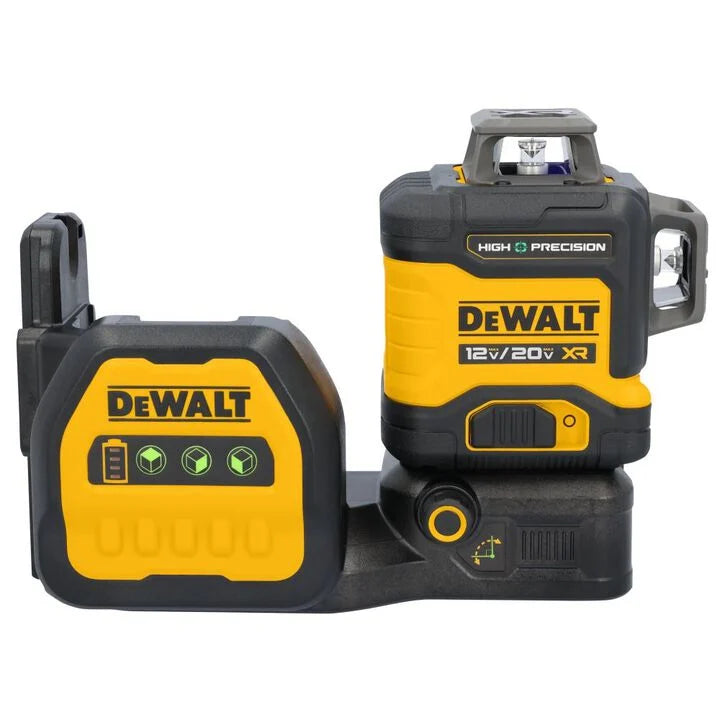 DEWALT 20V MAX* XR 3 x 360 High Precision Green Laser Level