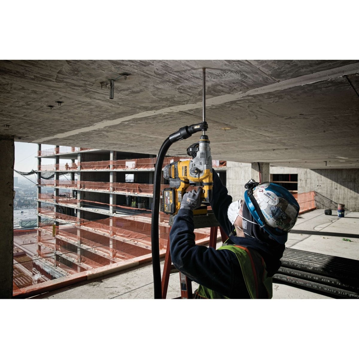 Dewalt 20V Max* Xr Brushless Cordless 1 - 1/8 In. Sds Plus L - Shape Rotary Hammer (Tool Only) - AAA Industrial Supply