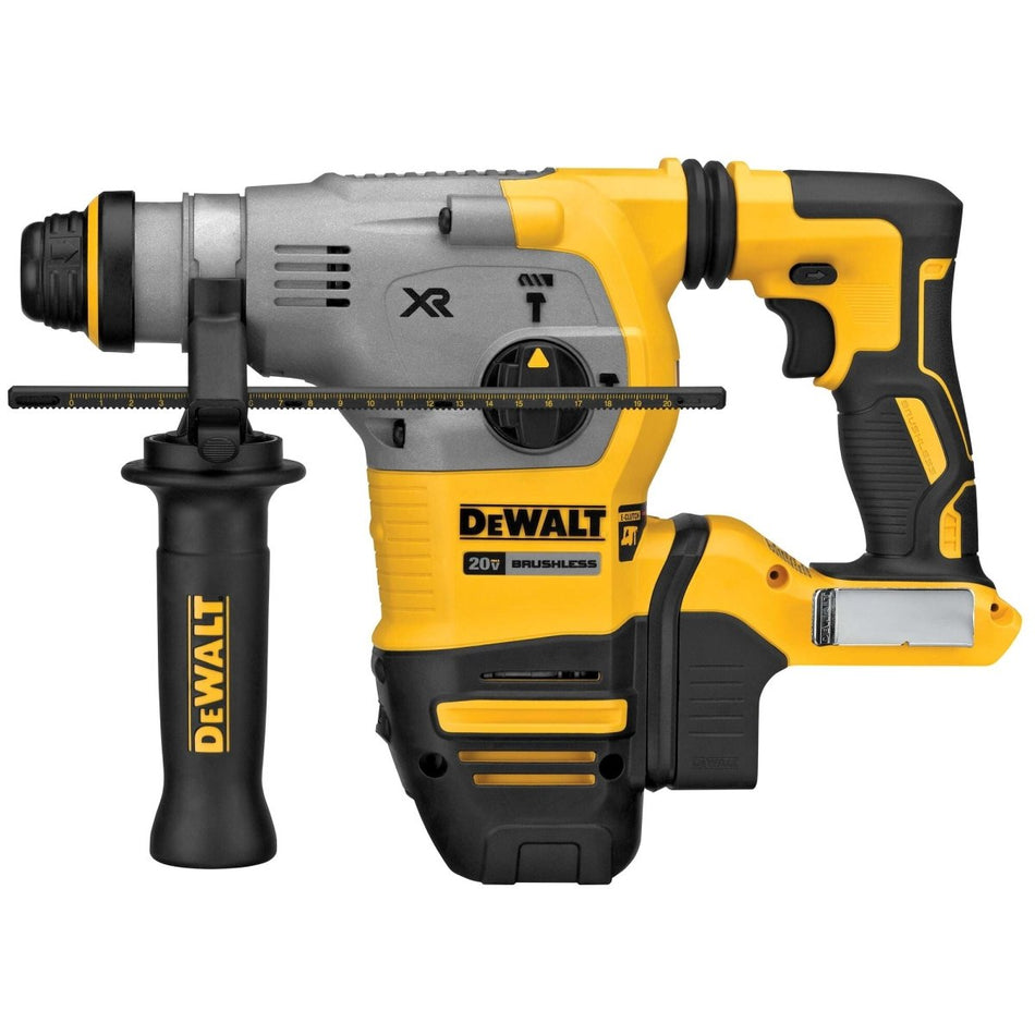 Dewalt 20V Max* Xr Brushless Cordless 1 - 1/8 In. Sds Plus L - Shape Rotary Hammer (Tool Only) - AAA Industrial Supply