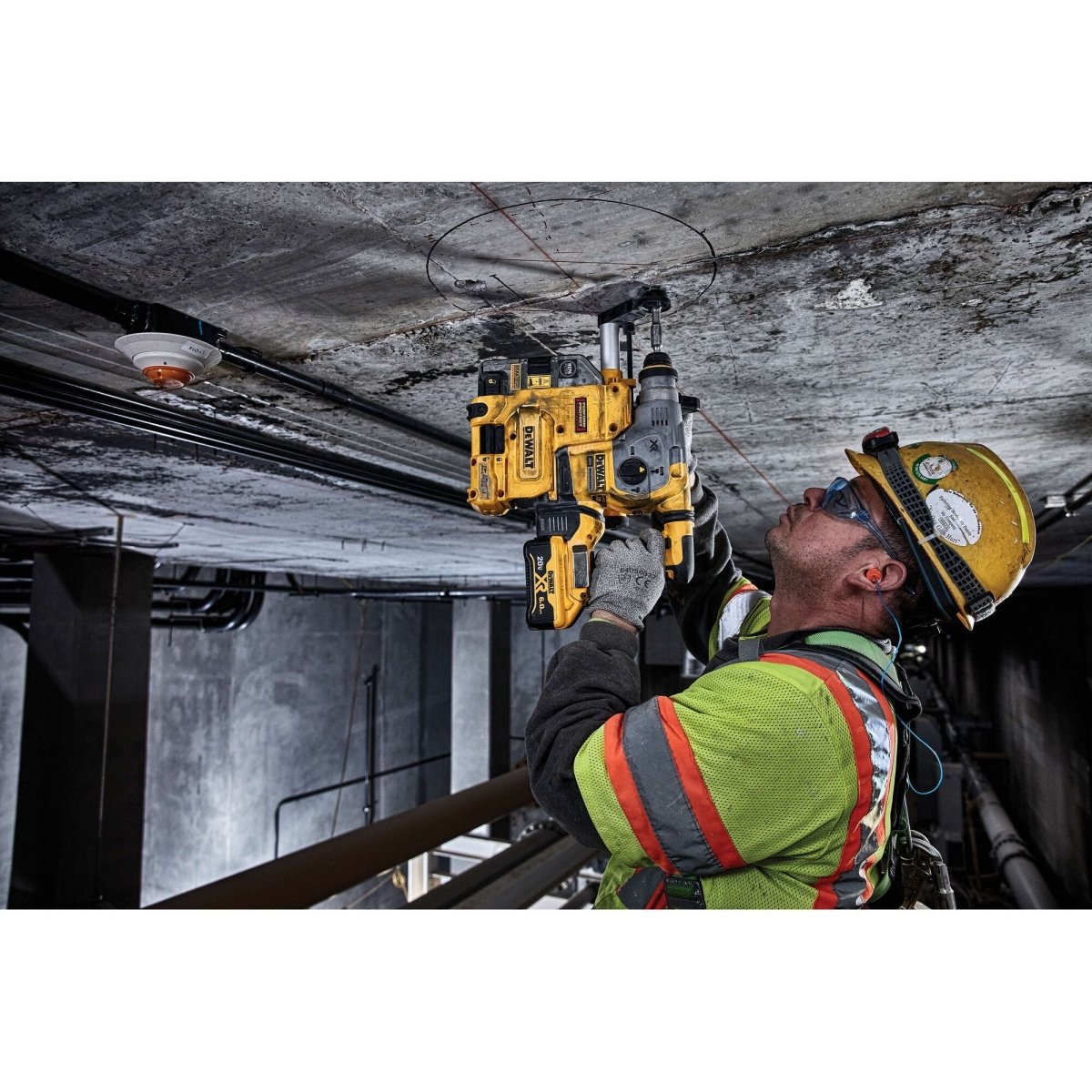 Dewalt 20V Max* Xr Brushless Cordless 1 - 1/8 In. Sds Plus L - Shape Rotary Hammer (Tool Only) - AAA Industrial Supply
