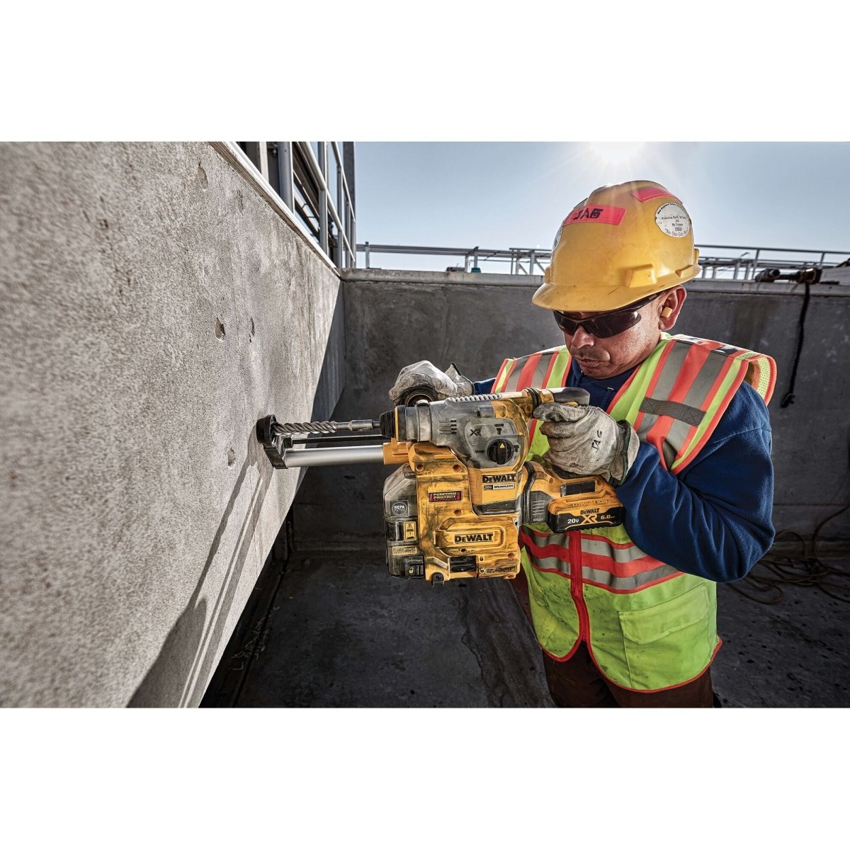 Dewalt 20V Max* Xr Brushless Cordless 1 - 1/8 In. Sds Plus L - Shape Rotary Hammer (Tool Only) - AAA Industrial Supply