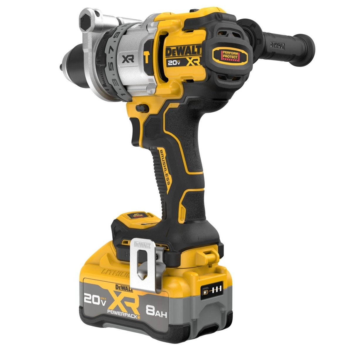 Dewalt 20V Max* Xr Brushless Cordless 1/2 In. 3 - Speed Hammer Drill Kit With Xr Powerpack - AAA Industrial Supply