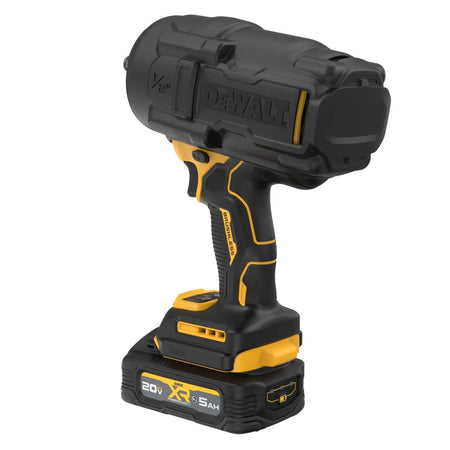 Dewalt 20V Max* Xr Brushless Cordless 1/2 In. High Torque Impact Wrench With Hog Ring Anvil Kit With Xr Powerstack - AAA Industrial Supply