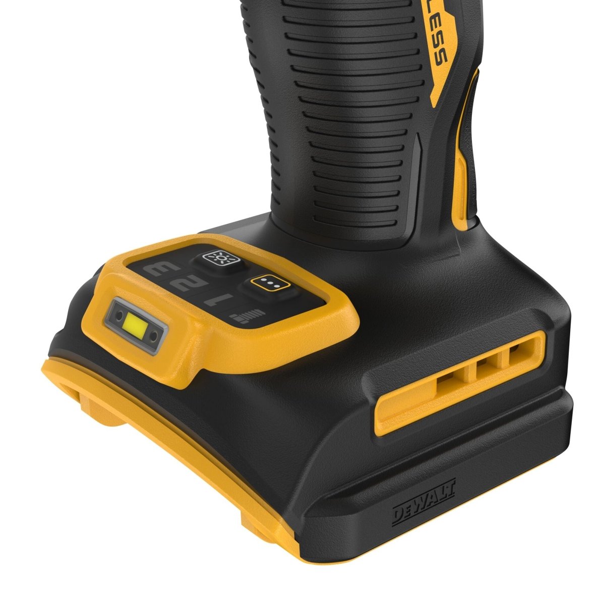 Dewalt 20V Max* Xr Brushless Cordless 1/2 In. High Torque Impact Wrench With Hog Ring Anvil Kit With Xr Powerstack - AAA Industrial Supply