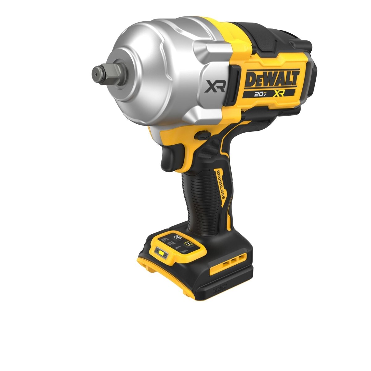 Dewalt 20V Max* Xr Brushless Cordless 1/2 In. High Torque Impact Wrench With Hog Ring Anvil (Tool Only) - AAA Industrial Supply
