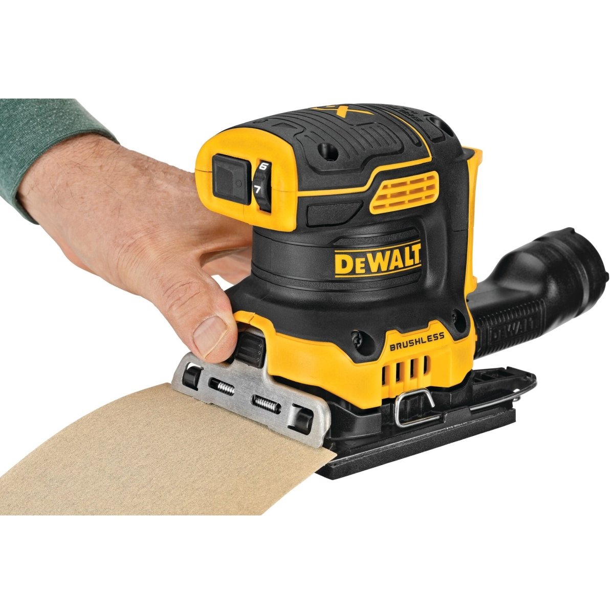 Dewalt 20V Max* Xr Brushless Cordless 1/4 Sheet Variable Speed Sander (Tool Only) - AAA Industrial Supply