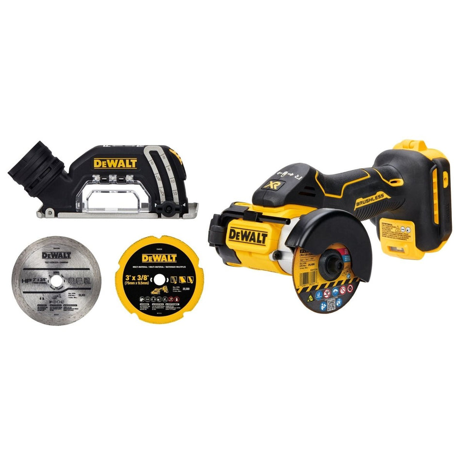 Dewalt 20V Max* Xr Brushless Cordless 3 In. Cut - Off Tool (Tool Only) - AAA Industrial Supply