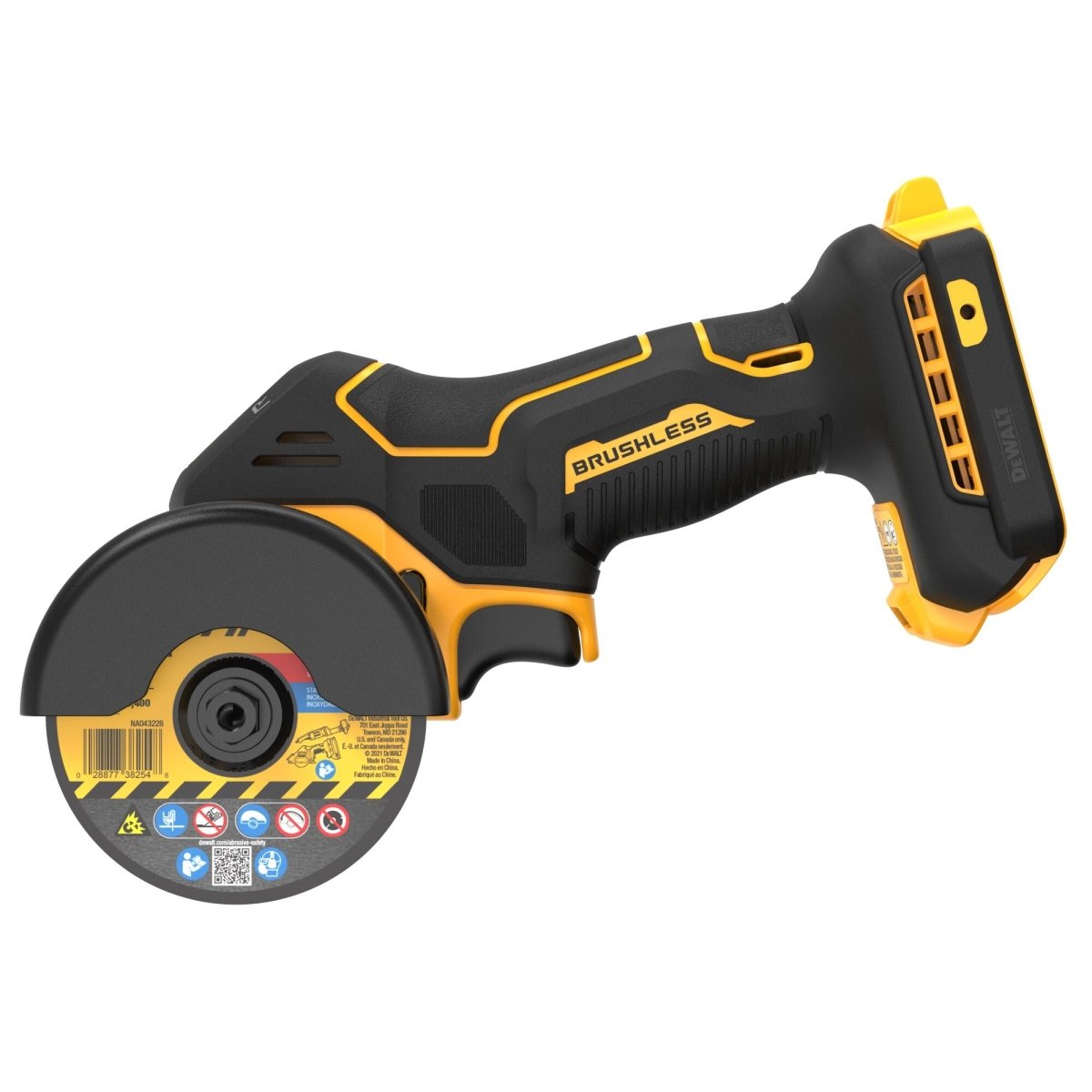 Dewalt 20V Max* Xr Brushless Cordless 3 In. Cut - Off Tool (Tool Only) - AAA Industrial Supply