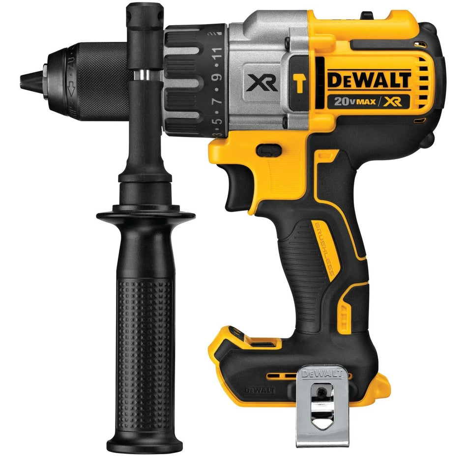 Dewalt 20V Max* Xr Brushless Cordless 3 - Speed Hammer Drill/Driver (Tool Only) - AAA Industrial Supply