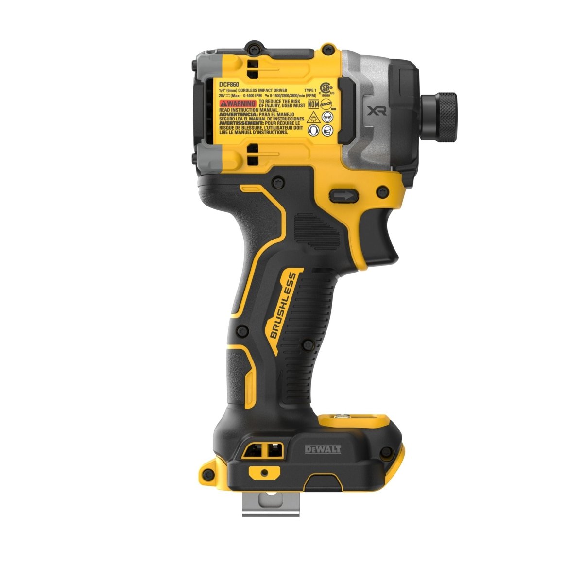 Dewalt 20V Max* Xr Brushless Cordless 3 - Speed High Torque 1/4 In. Impact Driver (Tool Only) - AAA Industrial Supply