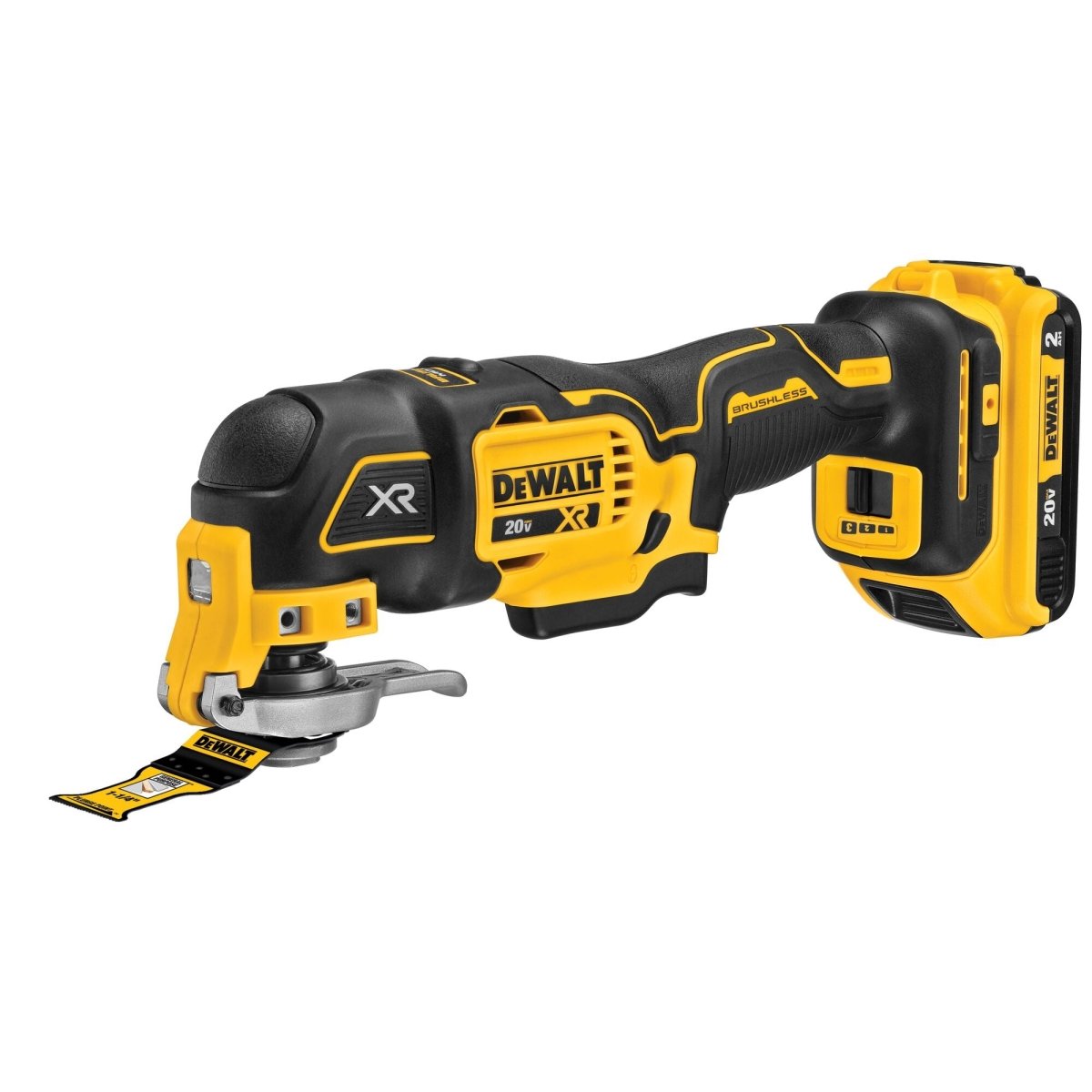 Dewalt 20V Max* Xr Brushless Cordless 3 - Speed Oscillating Multi - Tool Kit (2.0 Ah Battery) - AAA Industrial Supply