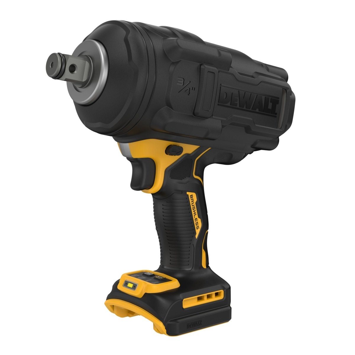 Dewalt 20V Max* Xr Brushless Cordless 3/4 In. High Torque Impact Wrench With Hog Ring Anvil (Tool Only) - AAA Industrial Supply
