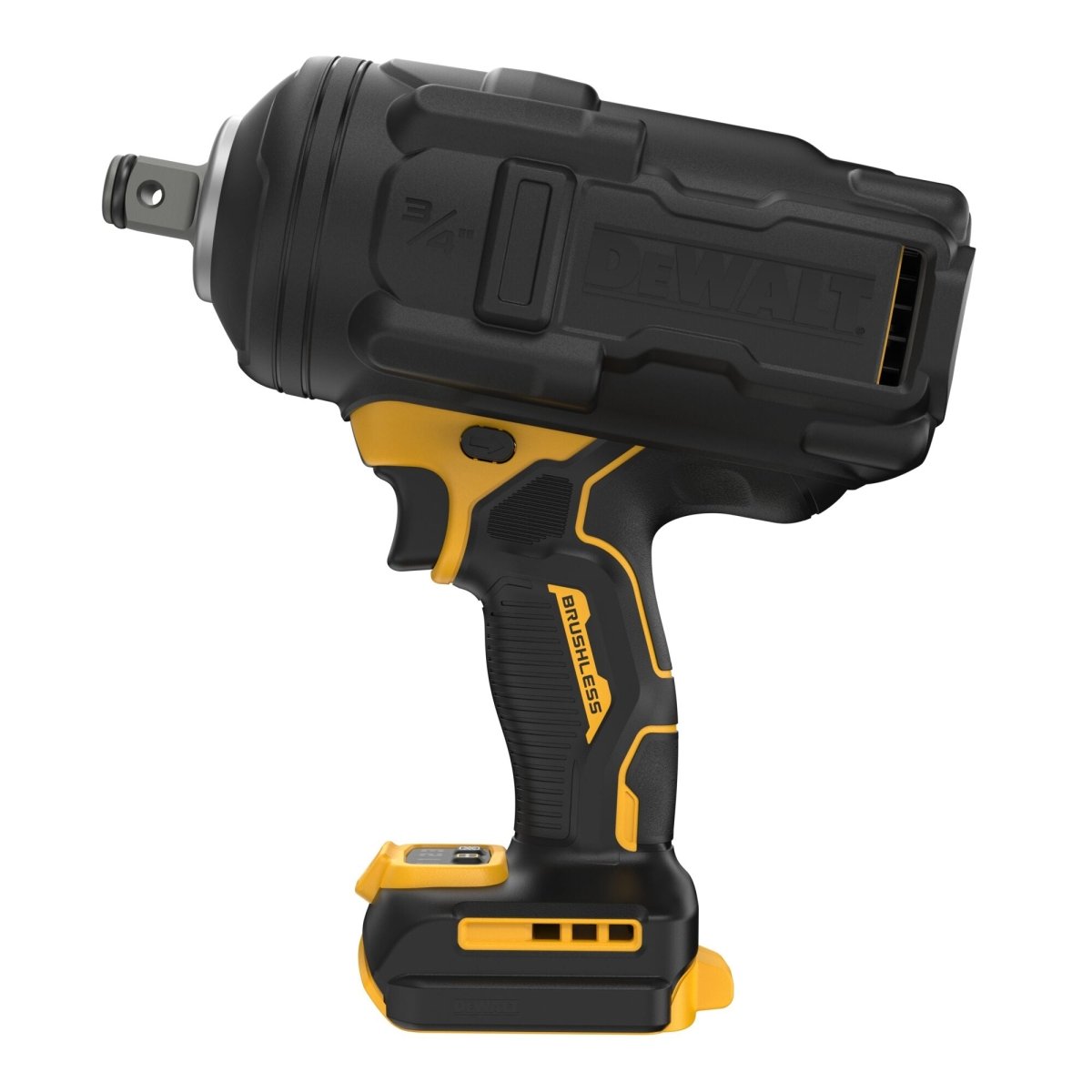 Dewalt 20V Max* Xr Brushless Cordless 3/4 In. High Torque Impact Wrench With Hog Ring Anvil (Tool Only) - AAA Industrial Supply
