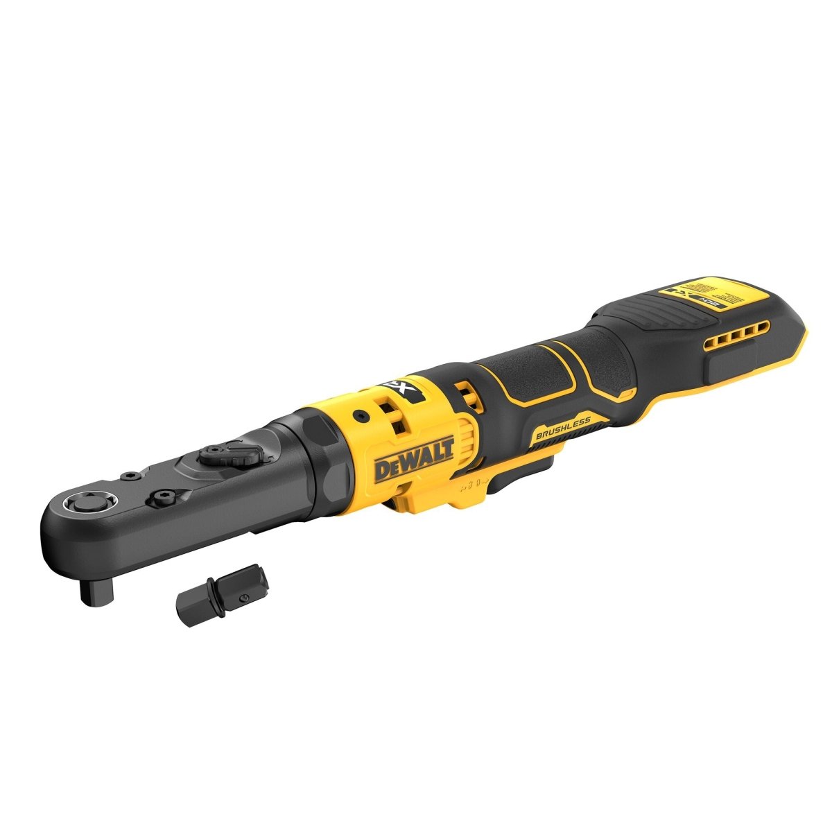 Dewalt 20V Max* Xr Brushless Cordless 3/8" & 1/2" Sealed Head Ratchet (Tool Only) - AAA Industrial Supply