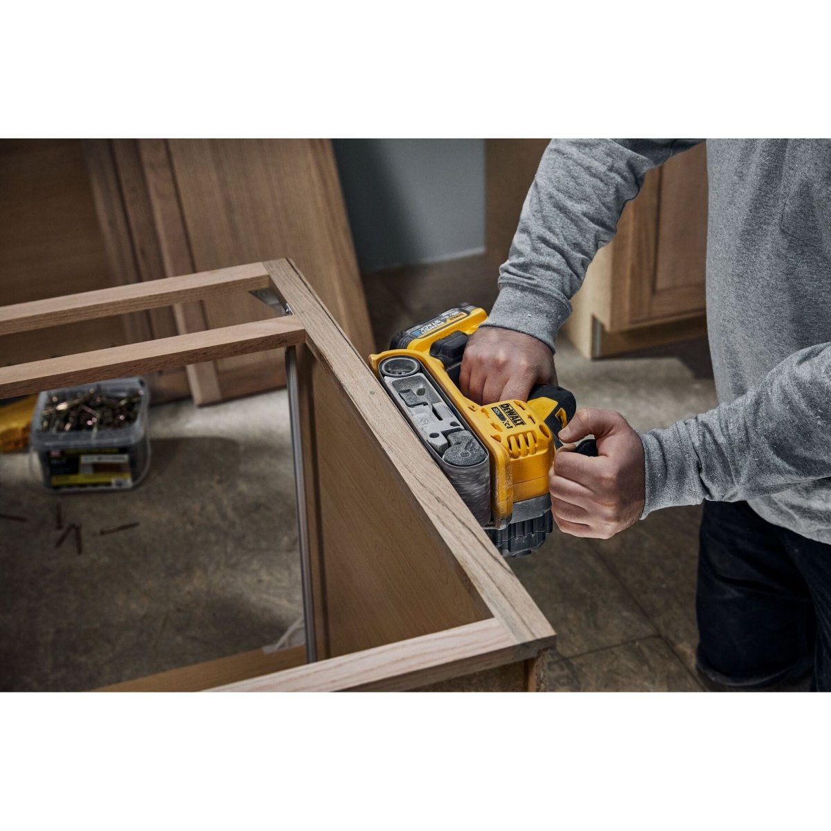 Dewalt 20V Max* Xr Brushless Cordless 3”X21” Belt Sander (Tool Only) - AAA Industrial Supply