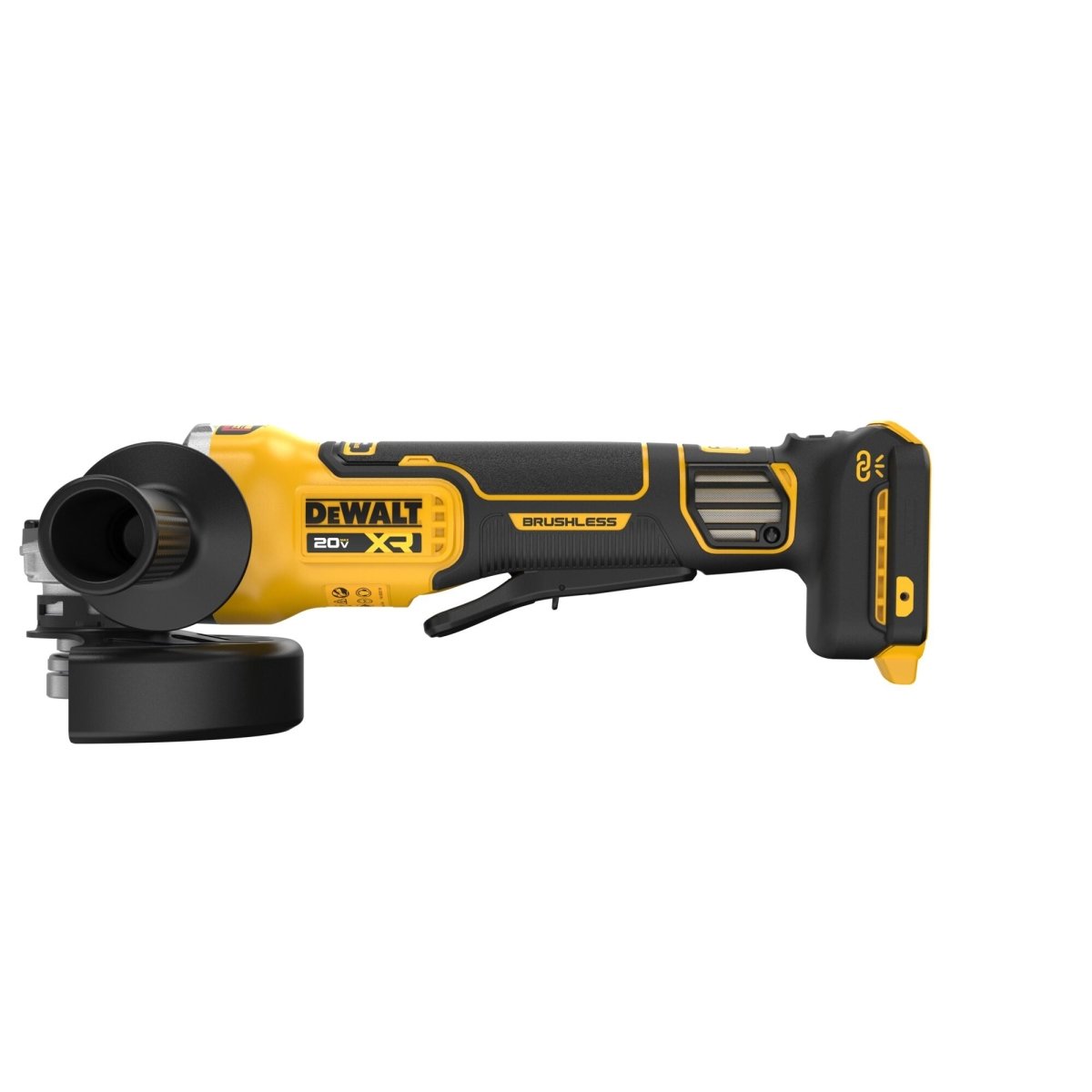 Dewalt 20V Max* Xr Brushless Cordless 4 - 1/2 In. - 5 In. Variable Speed Paddle Switch Grinder (Tool Only) - AAA Industrial Supply